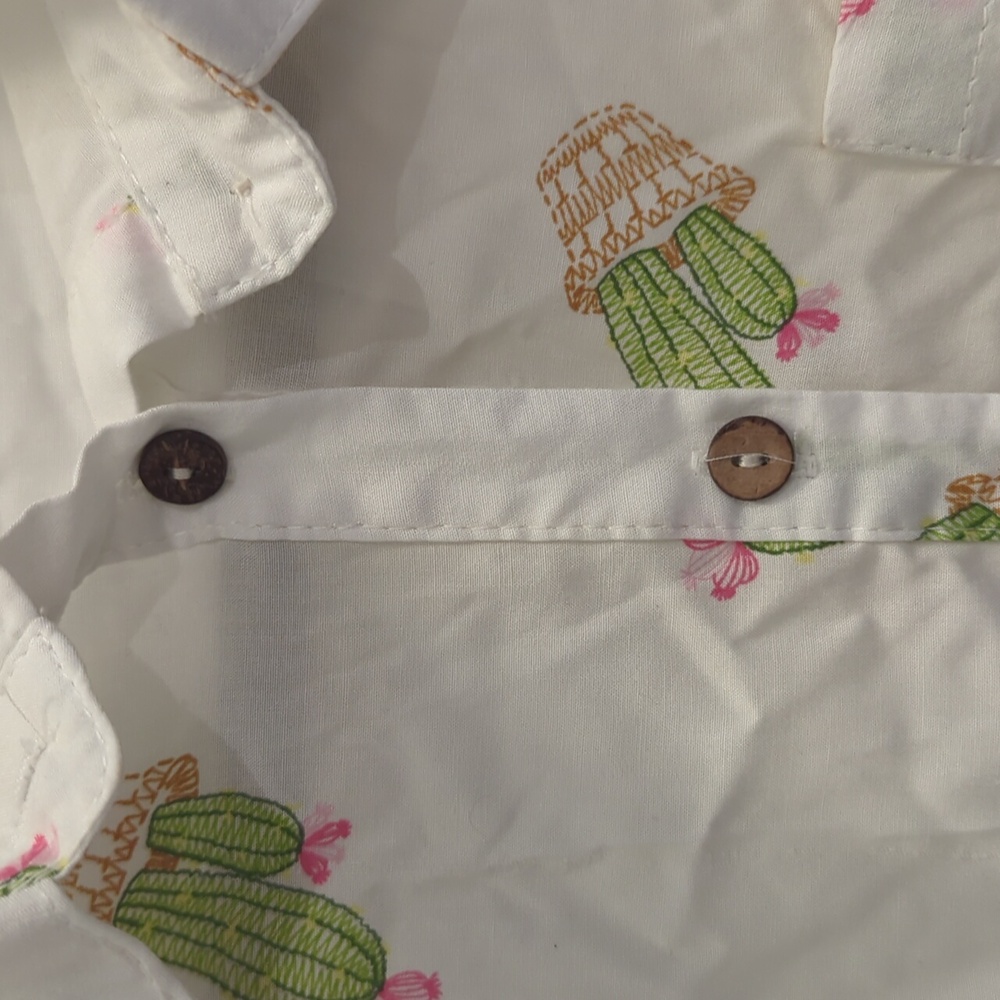Love Notes cropped button down - Picture 2 of 4